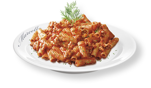 Pasta with sausage and fennel ragout